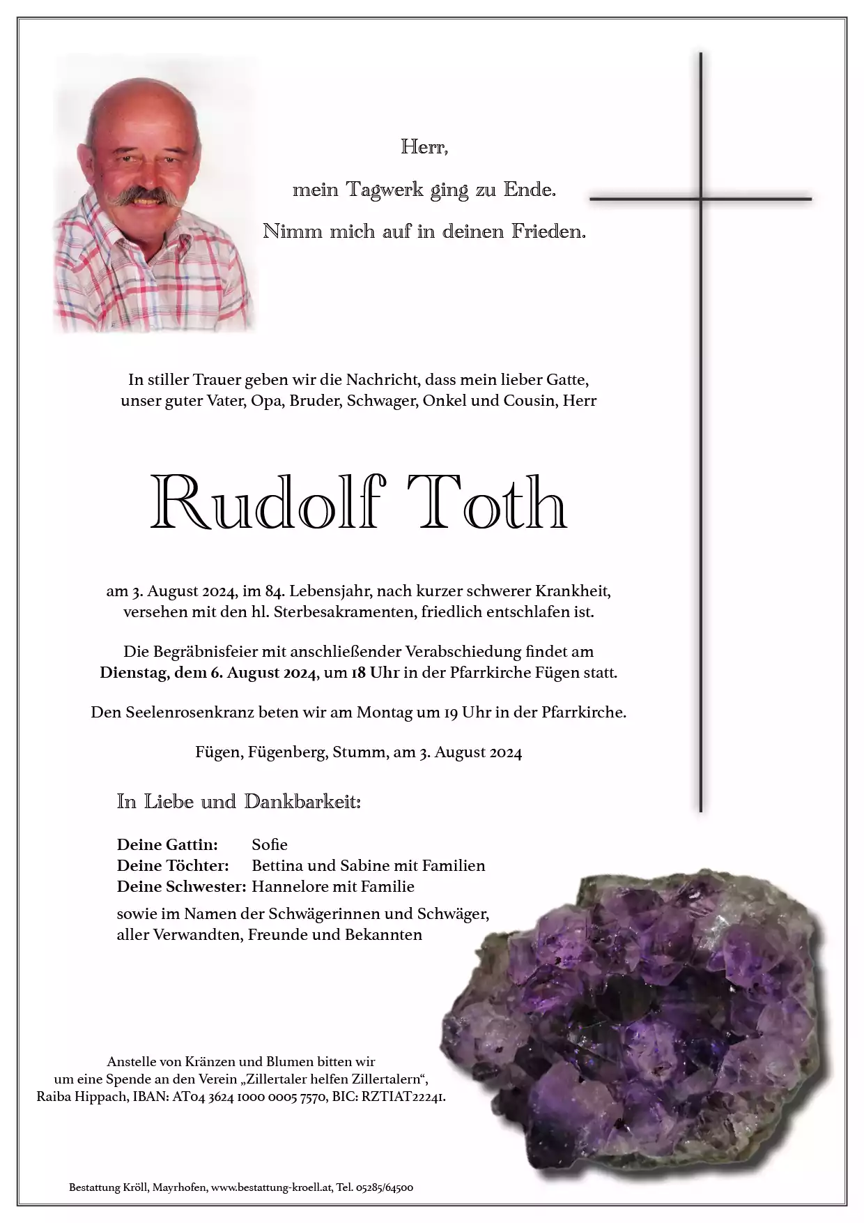 Parte von Rudolf Toth